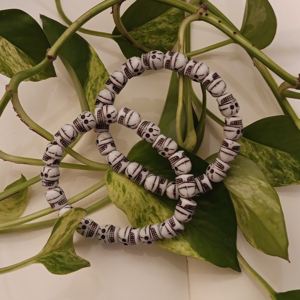 Skull Beads Bracelet
